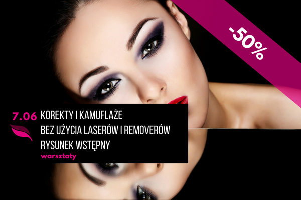 Szkolenie z korekt i kamuflaży + rysunek wstępny -50%