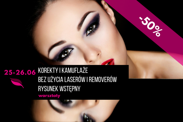 Szkolenie z korekt i kamuflaży + rysunek wstępny -50%